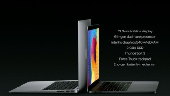 Apple ra mắt MacBook Pro 2016 với thiết kế mới cùng Touch Bar &quot;siêu năng lực&quot;