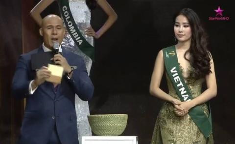 Gặp sự cố chung kết Miss Earth: Nam Em lại trần tình