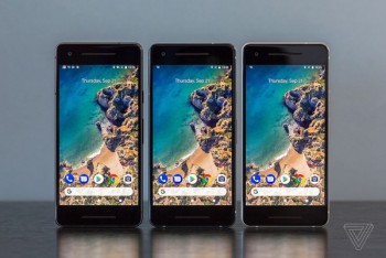 Cận cảnh bộ đôi smartphone cao cấp Pixel 2 vừa ra mắt của Google