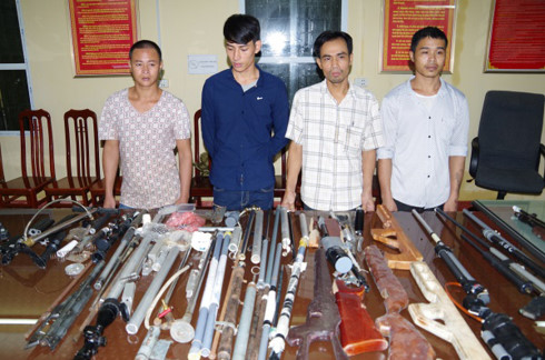 Hà Nam: Làm rõ các đối tượng mua bán linh kiện súng tự chế