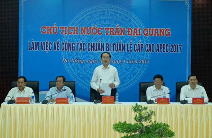 chu tich nuoc kiem tra cong tac an ninh trat tu chuan bi cho hoi nghi apec