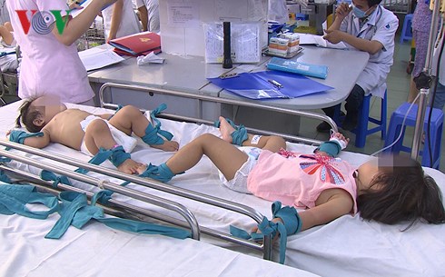 TPHCM: 1 giờ có ít nhất 7 ca tay chân miệng đến nhập viện
