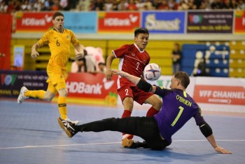 Việt Nam hạ Australia ở trận ra quân giải Futsal Đông Nam Á 2019