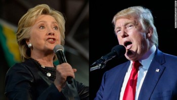 Bầu cử Mỹ: Bà Clinton vẫn giữ được khoảng cách so với ông Trump