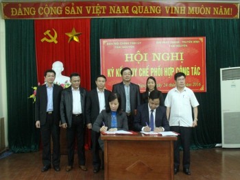 Ký kết quy chế phối hợp công tác giữa Ban Nội chính Tỉnh ủy với Đài PT-TH Thái Nguyên