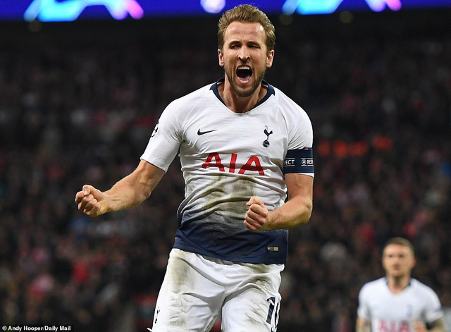 Harry Kane giúp Tottenham nuôi hy vọng đi tiếp ở Champions League