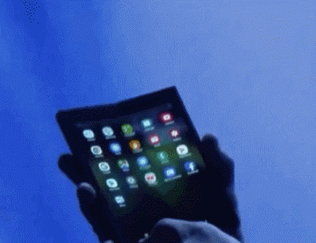 Samsung giới thiệu chiếc smartphone có thể gập được đầu tiên của mình