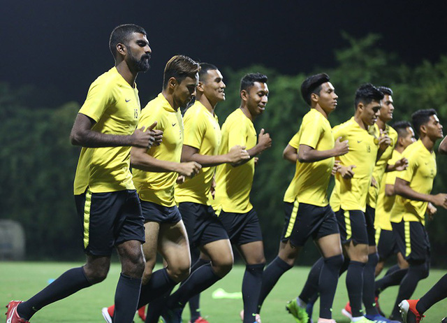 Malaysia tập kín, sẵn sàng quyết đấu đội tuyển Việt Nam