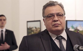 “Vụ ám sát Đại sứ Nga Karlov là động thái tuyệt vọng của khủng bố”