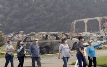 Mỹ: Hàng nghìn cư dân được phép trở về nhà sau thảm họa cháy rừng