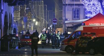 Xả súng tấn công chợ Giáng sinh ở Pháp: Số người thiệt mạng tăng lên 5