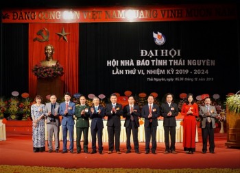 Đại hội Hội Nhà báo tỉnh Thái Nguyên lần thứ VI thành công tốt đẹp