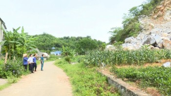 Cần khẩn trương khắc phục hậu quả sạt lở núi đá ở huyện Định Hóa