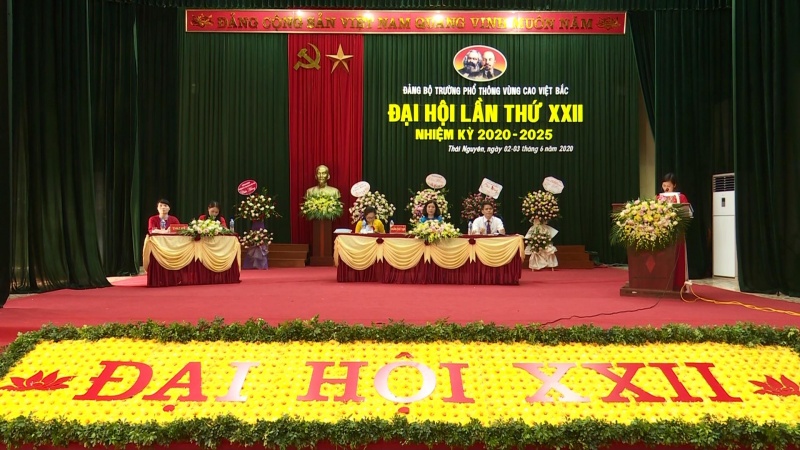 dai hoi dang bo truong pho thong vung cao viet bac lan thu xii nhiem ky 2020 2025