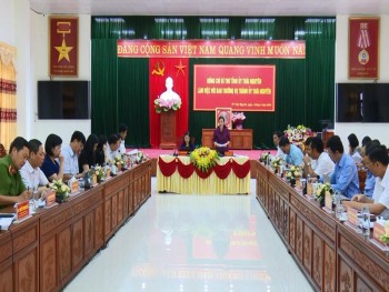 Đồng chí Bí thư Tỉnh ủy làm việc với Ban Thường vụ Thành ủy Thái Nguyên