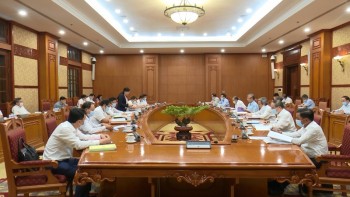 Bộ Chính trị cho ý kiến vào Dự thảo các văn kiện Đại hội đại biểu Đảng bộ tỉnh Thái Nguyên lần thứ XX, nhiệm kỳ 2020-2025