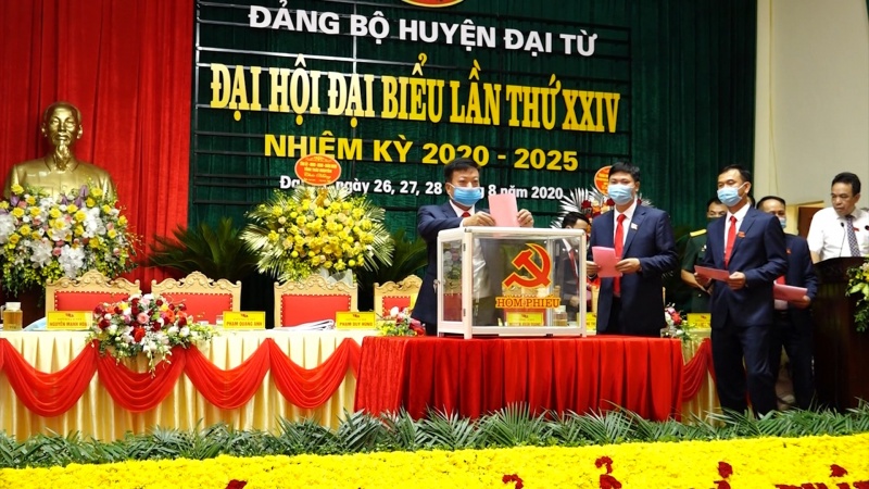 khai mac dai hoi dai bieu dang bo huyen dai tu lan thu xxiv nhiem ky 2020 2025