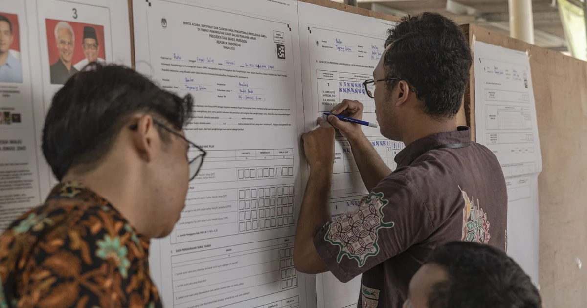 Bầu cử Indonesia: 108 người c.h.ế.t, hơn 14.300 người ngã bệnh vì kiệt sức kiểm phiếu