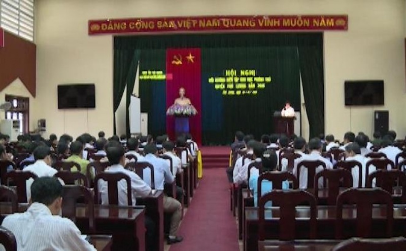 Bồi dưỡng công tác diễn tập khu vực phòng thủ tại Phú Bình và Phú Lương