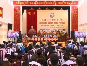 Đại hội đại biểu Hội Doanh nghiệp thị xã Phổ Yên nhiệm kỳ 2016 - 2021