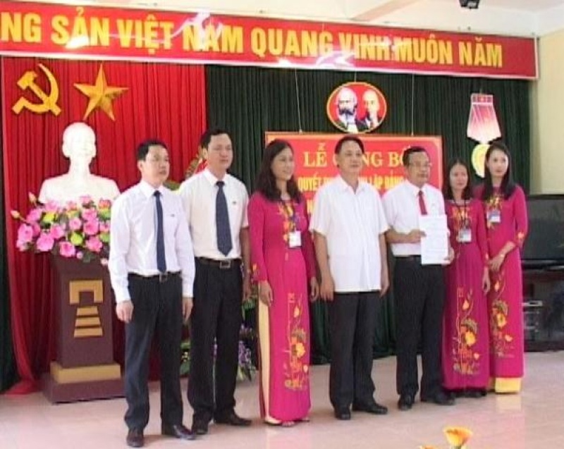 Công bố Quyết định thành lập Đảng bộ Tòa án nhân dân thành phố Thái Nguyên