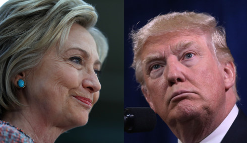 ung cu vien hillary clinton van dan truoc donald trump