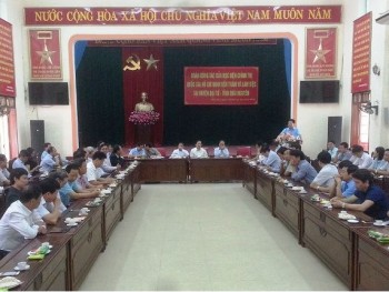 Đoàn học viên Học viện chính trị quốc gia Hồ Chí Minh thăm và nghiên cứu thực tế tại huyện Đại Từ