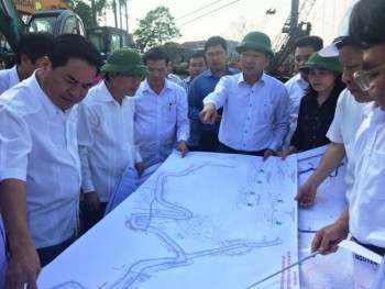 Lãnh đạo tỉnh kiểm tra tiến độ thực hiện các dự án trọng điểm trên địa bàn thành phố Thái Nguyên