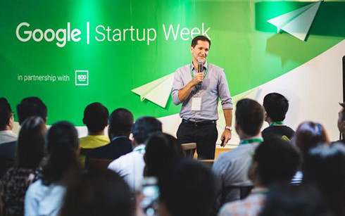 google nham den cong dong start up viet