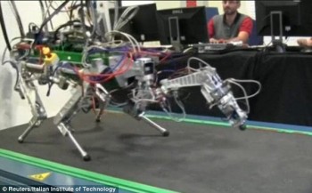 Italy phát triển robot bốn chân cho các vùng bị thảm họa