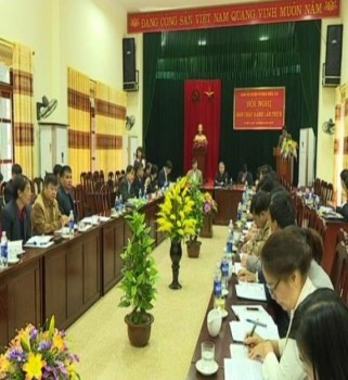 Hội nghị Ban Chấp hành Đảng bộ huyện Võ Nhai lần thứ 8
