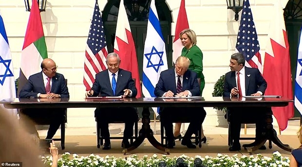 Israel ký thỏa thuận bình thường hóa với UAE và Bahrain