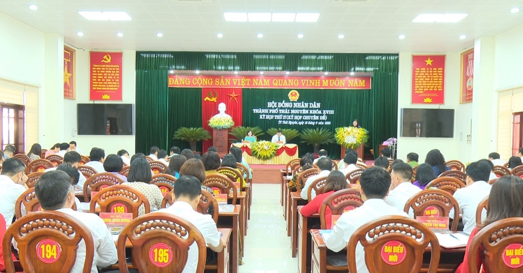 Kỳ họp thứ 17 HĐND thành phố Thái Nguyên khóa XVIII