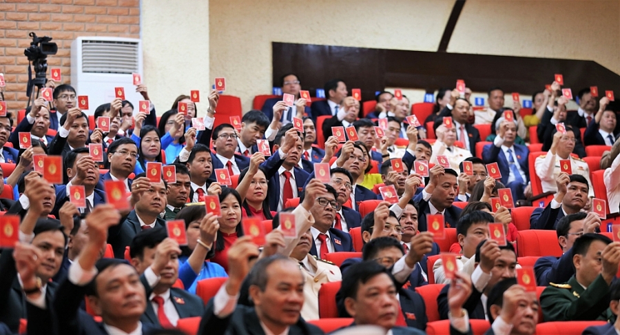 [Photo] Toàn cảnh Khai mạc Đại hội đại biểu Đảng bộ tỉnh Thái Nguyên lần thứ XX, nhiệm kỳ 2020 2025