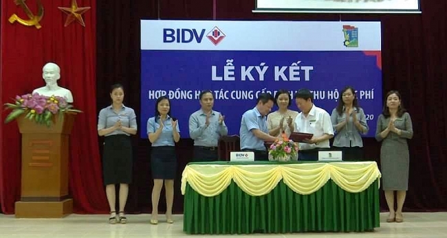 BIDV Thái Nguyên: Hợp tác dịch vụ thu hộ học phí