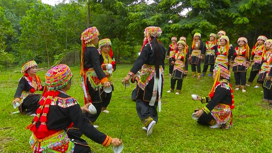 Nét văn hóa độc đáo trong trang phục của người Dao Lô-Gang ở Võ Nhai