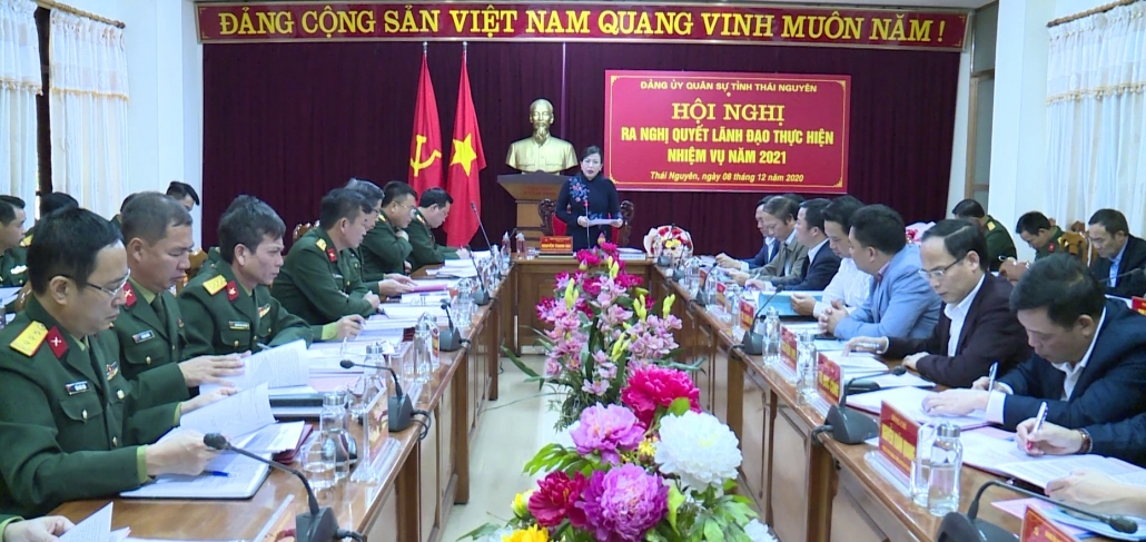 Đảng ủy quân sự tỉnh lãnh đạo và thực hiện hiệu quả nhiệm vụ quốc phòng - quân sự địa phương năm 2020