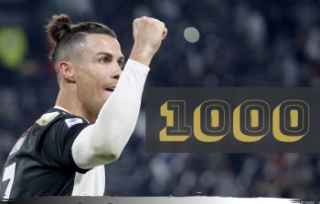 Ronaldo xô đổ nhiều kỷ lục trong ngày cán mốc 1.000 trận đấu