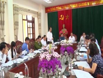 Thị xã Phổ Yên: Duyệt nội dung Đại hội điểm Đảng bộ cơ sở