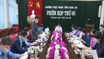 Phiên họp thứ 45 của Thường trực HĐND tỉnh Thái Nguyên Khóa XIII
