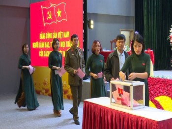 Chủ tịch Ủy ban Trung ương Mặt trận Tổ quốc Việt Nam dự Đại hội Đảng bộ Công ty CP Thương mại Thái Hưng lần thứ III.