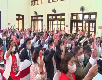 Đảng bộ xã Đắc Sơn (Thị xã Phổ Yên) tổ chức thành công Đại hội Đại biểu lần thứ XXV