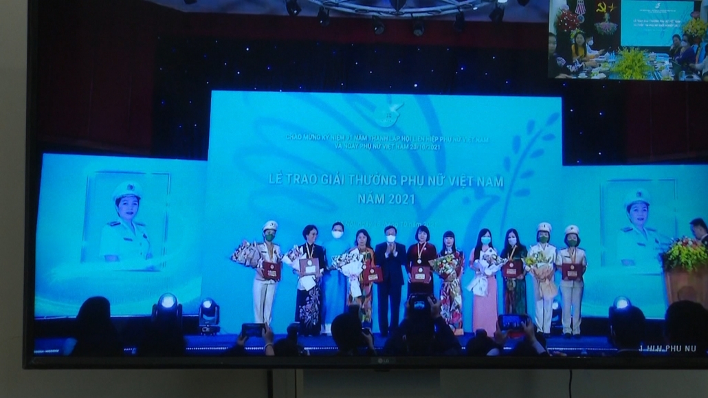 Lễ trao giải thưởng Phụ nữ Việt Nam và cuộc thi Phụ nữ khởi nghiệp 2021