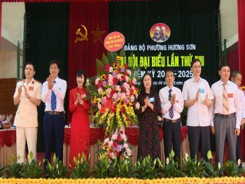 Đại hội đại biểu đảng bộ phường Hương Sơn lần thư XIII, nhiệm kỳ 2020 - 2025