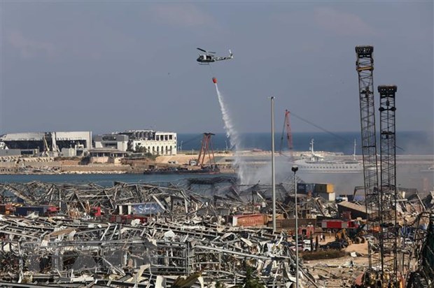 Liban bắt giữ 16 người để điều tra về vụ nổ tại Beirut
