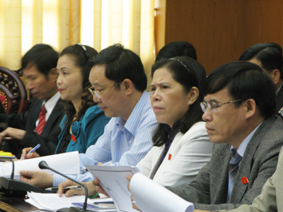 Hội nghị góp ý dự thảo Hiến pháp của các đại biểu chuyên trách diễn ra trong 2 ngày (13,14/3).
