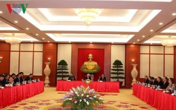 Tổng Bí thư Nguyễn Phú Trọng tiếp các trưởng đoàn tham dự APPF-26