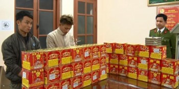 Thái Nguyên - Bắt các đối tượng buôn bán trái phép gần 60 kg pháo nổ