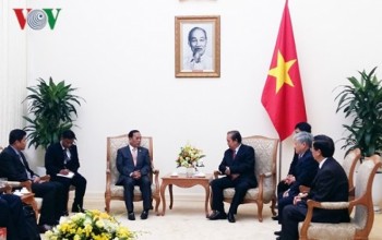 PTT Trương Hòa Bình tiếp Bộ trưởng Bộ Biên giới Myanmar Ye Aung ​
