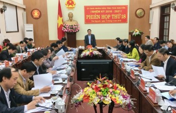 Phiên họp lần thứ 18 - UBND tỉnh Thái Nguyên, nhiệm kỳ 2016 – 2021